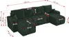 MKS MEBLE Sofa mit Schlaffunktion - Ecksofa mit Produktbild-Vorschau 11