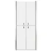vidaXL Douchedeur Mat veiligheidsglas, 101x190 cm Productafbeelding-voorbeeld 3