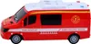Lolex | Feuerwehr Spielzeugauto - 19 cm - Rot - RC mit Produktbild-Vorschau 2
