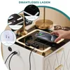 OYAJIA  Nachttisch Nachttisch mit LED-Beleuchtung, Produktbild-Vorschau 6