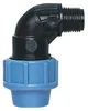 Koleno Unidelta PP 90° s vonkajším závitom 25 mm x 3/4" Náhľad obrázku produktu 1