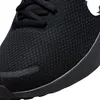 A close-up view of the toe area of a black Nike shoe. Podgląd zdjęcia produktu