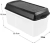 Brotkasten, Smart Brotbox mit Trenner und Bread Deckel Produktbild-Vorschau 2
