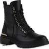 VAN HILL Damen Schnürstiefeletten Stiefeletten Profil-Sohle Produktbild-Vorschau 1