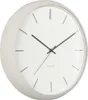 Karlsson - Wanduhr Nirvana Globe - Grau - Ø40cm Produktbild-Vorschau 3