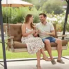 Polštář na zahradní lavičku 100 x 100 x 10 cm, venkovní Náhled obrázku produktu 7