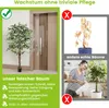 COSTWAY 160cm Künstlicher Ficus-Baum, Kunstbaum mit 1008 Produktbild-Vorschau 8