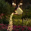Ogrodowa Lampa Lampka Solarna Led Ozdoba Wbijana Konewka Do Podgląd zdjęcia produktu 2