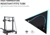 A 3D printer is shown on the left, with a close-up of its PTFE tube on the right, accompanied by text describing its features. Náhled obrázku produktu