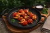 Outdoor-Barbecue Pfanne Ø 34 cm, Guss, matt schwarz – langlebig & stilvoll Produktbild-Vorschau