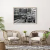 Gerahmtes Poster - Rahmen in heller Eiche - Formel 1 Retro Produktbild-Vorschau 6
