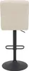 Hela Tische, 2er Set Barhocker LENI - Bezug Cord Creme Produktbild-Vorschau 9