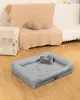 Hundematte Hundebett mit Abnehmbarem Kissen, waschbar und Produktbild-Vorschau 6