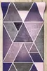 TAPIS DE COULOIR antidérapant TRIANGLES la gomme violet 120 Voir les images du produit 4