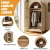 Flieks Kleiderschrank mit Kleiderstange und Schubladen, Produktbild-Vorschau 8