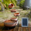 SolarCosa Solární kaskádová fontána Mosaic Náhled obrázku produktu 1