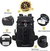 50L Reiserucksack,Tragerucksack(Schwarz) Langlebige Produktbild-Vorschau 3