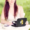 Mr. & Mrs. Panda Etui Biene Blume - Kreidetafel - Geschenk, Produktbild-Vorschau 2