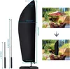 Housse de protection pour parasol avec mât pour parasols de Voir les images du produit 2