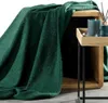 Přehoz na postel 170x210 Bukla zelená tmavá jehněčí kůže z Náhled obrázku produktu 7