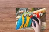 MuchoWow® Mauspad Mousepad Vögel - Papagei - Tropisch - Produktbild-Vorschau 3