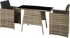Salon de jardin LAUSANNE 2 places - marron naturel Voir les images du produit 1
