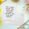 Mr. & Mrs. Panda Postkarte Spruch Heimweh überwinden Mut - Produktbild-Vorschau 3