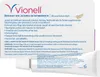 The image shows the packaging of a Vionell Intim-Pflege-Salbe tube. Podgląd zdjęcia produktu