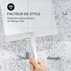 Raclette de douche 23 cm, revêtement silicone, noyau en Voir les images du produit 3