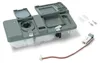 A dishwasher detergent dispenser assembly with accompanying electrical connectors, displayed against a white background. Produktbild-Vorschau