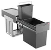 Poubelle Hailo 3666111 TA Swing Tandem 24 + 7 litres Voir les images du produit 21