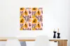MuchoWow® Poster Rosa - Orange - Formen - Muster 50x50 cm - Produktbild-Vorschau 5