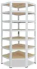 shelfplaza HOME 230x80x50 cm scaffale angolare in bianco Anteprima dell’immagine prodotto 1