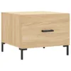 vidaXL Konferenční stolky 2 ks Sonoma dub 50x50x40 cm Náhled obrázku produktu 5