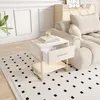 ProximaX 2 PIÈCES Table de nuit beige, Table de nuit avec Voir les images du produit 4