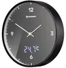 Bresser Mytime Ledsec Wanduhr Grau  Grau One Size Produktbild-Vorschau 1