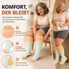 CAMBIVO Kompressionsstrš¹mfe 2XL-5XL, 8-15 mmHg, fš¹r Produktbild-Vorschau 3