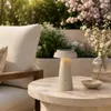 Luxus Europe - Lámpara de mesa solar Mambo, gris - Lámpara Vista previa de la imagen del producto 4