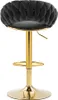 Verstellbarer Hocker, Barhocker, FARVISO schwarz elegant Produktbild-Vorschau 9