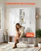VEVOR Garderobe, 1595x396x1948 mm, 4-in-1 garderobe met Productafbeelding-voorbeeld 5