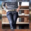 Camerazar Cintura flessibile in maglia da uomo e da donna Anteprima dell’immagine prodotto 3
