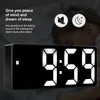 LED zrkadlový budík USB Elektronický digitálny stôl Náhľad obrázku produktu 8