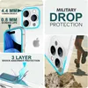 Halb Klar Hülle für iPhone 15 Pro, Dünn Matt Leicht Produktbild-Vorschau 6
