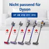 Staubsaugerrohr Teleskopstange Grau passend wie Dyson für Produktbild-Vorschau 2