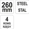 Yato YT-6332, Černá, Červená, Polyvinylchlorid (PVC), Guma, Náhled obrázku produktu 4