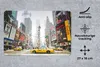 MuchoWow® Mauspad Mousepad New York - Taxi - Architektur Produktbild-Vorschau 2