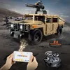 Stavebnice CADA Dálkově ovládaný vojenský terénní automobil Náhled obrázku produktu 4