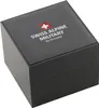 A black box with the "Swiss Alpine Military" logo and text "by Grovana" printed on the lid. Produktbild-Vorschau