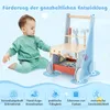 COSTWAY Lauflernwagen Holz, Baby Lauflernhilfe mit Produktbild-Vorschau 6
