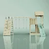 OutdoorToys Spielturm Roskilde aus Holz in Grün Produktbild-Vorschau 6